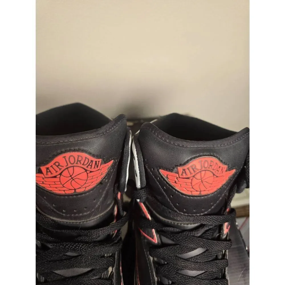 Nike Air Jordan 2 Mens 13 Black 2014 Infrared Cement 23 Sneaker Shoes 385475-023